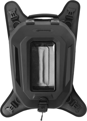 Rhinowalk Motorcycle Tank Bag Waterproof Hard Shell Motorbike Tank Bag with Touch Screen Phone Pocket, Detachable Top Cover, 5.6L Backpack Motor Cycle Accessories in Kuwait