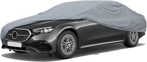 Motor Trend 4-Series Lightweight Car Cover, Fits 1977-2025 BMW 7-Series Sedan xDrive Hybrid Electric, Breathable Anti-Moisture Water-Resistant Scratch-Resistant, All-Weather Outdoor & Indoor Use in Kuwait