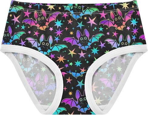 Little Girls' Soft Cotton Underwear Kids Breathable Comfort Panties Briefs Toddler Undies in Kuwait