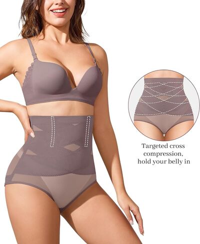 RDSIANE Tummy Control Underwear - Shapewear for Women Compression High Waisted Butt Lifting Panties Body Shaper in Kuwait