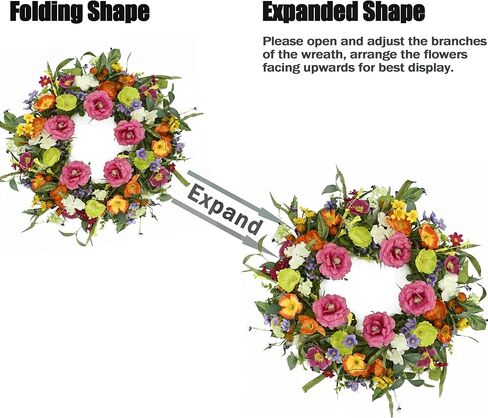 اكاليل سقوط اصطناعية للباب الأمامي إكليل اليقطين الخريف مع اليقطين، التوت، أوراق مختلطة للمزرعة داخلي في الهواء الطلق نافذة الشرفة جدار الباب الديكور in Kuwait