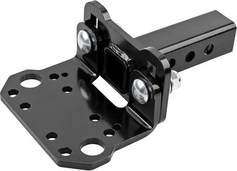 101110 Tow System Mount 2" UTV Replacement Compatible with TigerTail Tow System,Regular,Black Powder Coated in Saudi Arabia