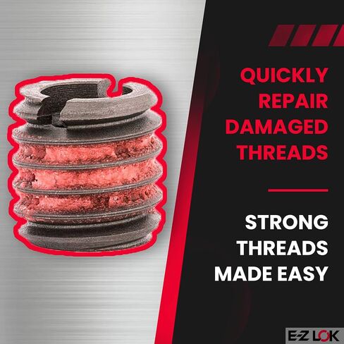 حشوة ملولبة خارجيًا من E-Z Lok، فولاذ كربوني C12L14، يلبي AISI 12L14، 1/4 بوصة - 20 خيط داخلي، 7/16 بوصة - 14 خيط خارجي، طول 1.000 بوصة، صنع في الولايات المتحدة (عبوة من 5 قطع) in Saudi Arabia