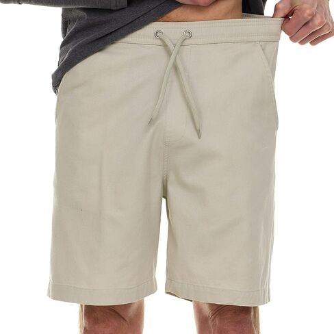 Wrangler Big and Tall Shorts for Men – Twill Cotton Casual Elastic Waist Shorts in Saudi Arabia