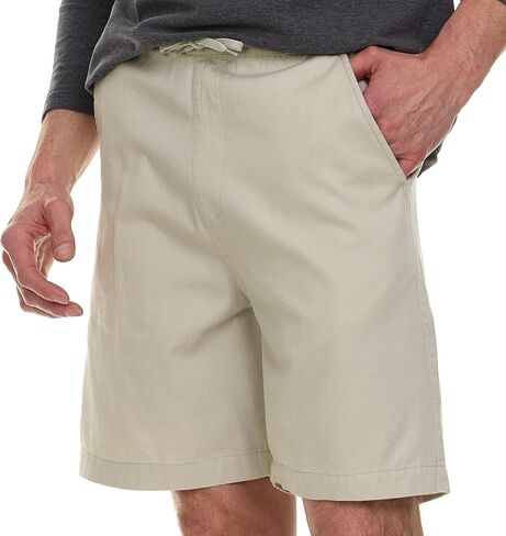 Wrangler Big and Tall Shorts for Men – Twill Cotton Casual Elastic Waist Shorts in Saudi Arabia