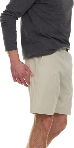 Wrangler Big and Tall Shorts for Men – Twill Cotton Casual Elastic Waist Shorts in Saudi Arabia