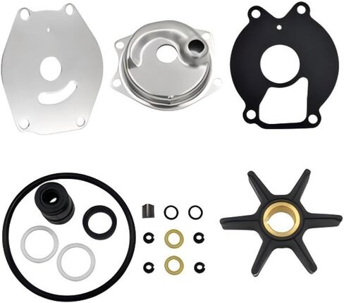 Upper Water Pump Repair Kit 99157T2 for Mercury Mariner 2 Stroke 15-25 HP 4 Stroke 9.9-15 HP 46-99157T2 in Kuwait