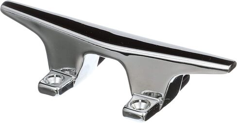 Seachoice Hollow Base Cleat, Chrome-Plated Zamak, 6 in. Long in Saudi Arabia