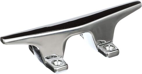 Seachoice Hollow Base Cleat, Chrome-Plated Zamak, 6 in. Long in Saudi Arabia