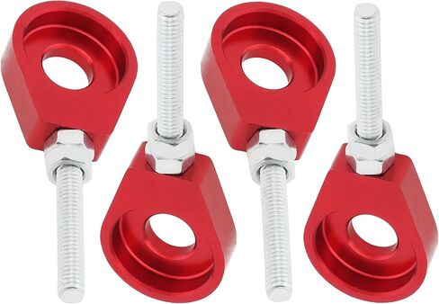Windance Motorcycle Chain Tensioner Adjuster Tool, Rear Wheel Axle Block Chain Stretching Adjuster Fit for Honda XR CRF 50 70 50cc-125cc ATV Pit Dirt Bike Motorcycle Bike Scooter (Gold, 12mm) in Saudi Arabia