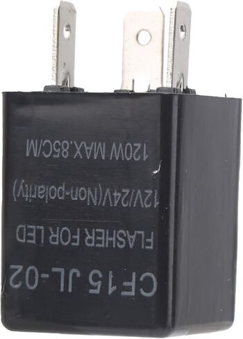 LED Flasher Relay CF15 JL02 3 Pin Electronic Turn Flashers Non Polarity 12V 24V Universal ABS Normally Open Flash Relay Electronic Automotive Replacement Flashers in Kuwait