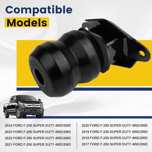 FR250SDJ توقف الخلفي الخلفي ل Ford F-250 Super Duty 2WD 4WD (2017-present) ، FR250SDJ التعليق الخلفي للمساعد التعزيز ، خالية من الصيانة ، يقلل وتثبت التأثير in Kuwait