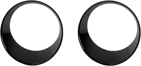 Angry Eyes Headlight Trim Cover & Front Grille Inserts Guard Cover Fit for 2024 + Jeep Wrangler JL Gladiator JT in Saudi Arabia
