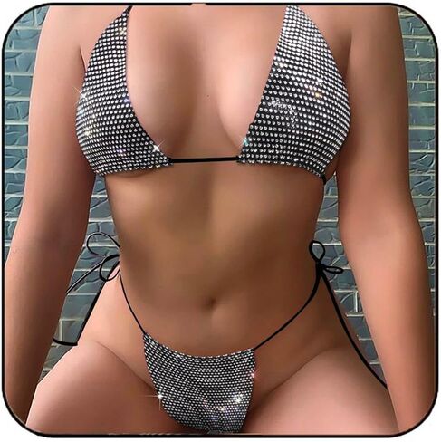 Earent Mesh Rhinestone Body Chain Set Beach Chest Belly Chains Crystal Bikini Nightclub Party Bra Breast Chains Rave Body jewelry for Women in Saudi Arabia