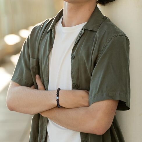 JoycuFF Gifts Cross Bracelet for Son, Grandson, Graduation Easter Birthday Christmas Valentines Bracelets Gifts for Teenage Stocking Stuffers in Kuwait