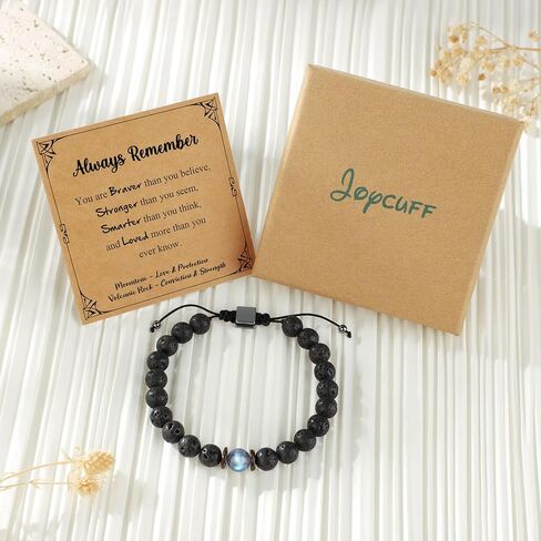 JoycuFF Gifts Cross Bracelet for Son, Grandson, Graduation Easter Birthday Christmas Valentines Bracelets Gifts for Teenage Stocking Stuffers in Kuwait