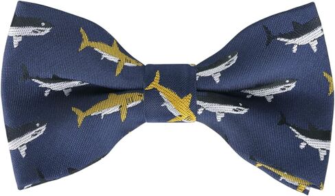 Alizeal Boys Printed Fun Novelty Pre-tied Kids Bow Tie in Kuwait