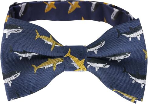 Alizeal Boys Printed Fun Novelty Pre-tied Kids Bow Tie in Kuwait