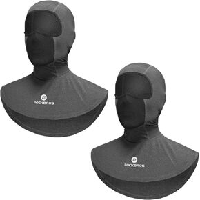 ROCKBROS Summer Balaclava Ice Silk Cooling Balaclava for Men and Women, Breathable Balaclava Face Mask Men