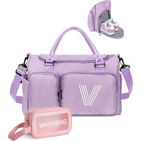 Duffle Bag, Girls Gift for 8 9 10 11 12 13 14 15 16 17 18 Year Old, Teen Gifts Trendy Stuff, Birthday Gifts, Personalized Weekender Bags, Overnight Bag for Kids Teens Girls Women