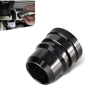 Blow Off Valve Mod Plug, Metal Rust-proof High Temperature Resistant Pressure Relief Valve Plug, Fuel System Exhaust Valve Part, Compatible with 13-21 Ford F150 Ecoboost 3.5l 2.7l VTA (Black)