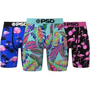 PSD Men's Oasis Boxer Brief 3-Pack, Multi, S
