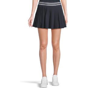 Beyond Yoga Women's If You Pleats Tipped Elastic Mini Skirt