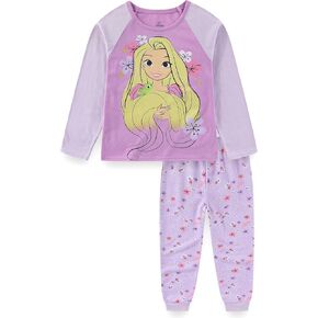 Disney Princess Rapunzel Girls 2 Piece Shirt and Pants Set for Toddler and Big Kids