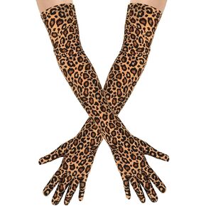 HDE Satin Cosplay Opera Gloves 21.5" Elbow Length Halloween Costume Gloves