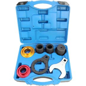 DPTOOL Rear Drive Axle Differential Remover Installer Tool Kit Rear Differential Pinion Seal Tool Compatible with Land Rover Jaguar 3.0 5.0T Replace JLR-205-993 205-994 205-995 205-996 205-997 205-998