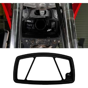 Canitu Screen Eliminator Kit,Motorcycle Billet Aluminum Intake Cylinder Head Gasket Backfire Screen Removal Kit Replace for Honda CRF110/CRF110F 2019-2023 (BLACK)