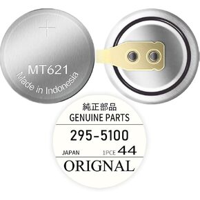 295-5 Replacement Battery for Citizen Eco-Drive Watch - Model 295-5100 MT621 Compatible with BP10, E000, E001, E010, E011