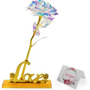 Daughter Son for Mom Rose Flower Gifts,Mothers Day Flowers Gifts for Mom,Valentines Gifts for Her,Birthday Gifts for Women,Graduation Gifts,Wife,Girl,Grandma,Anniversary Wedding Gifts