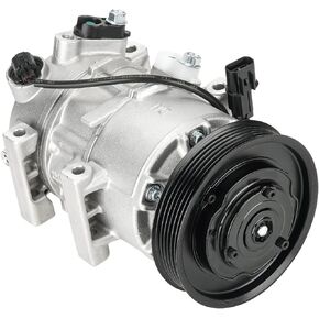 ضاغط حالة الهواء AC جديد ث/القابض لـ 1.6L 2012-2017 لهجة Hyundai ، 2012-2017 لـ KIA RIO 1.6L 140589 140589C 140589NC 140589NEW