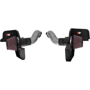K&N Cold Air Intake System: High-Flow Air Filter, Increase Performance & Acceleration: Compatible with 2024-2025 Ford: Mustang, 69-3541TC