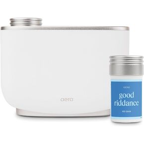 AERA SMART HOME DOFFUSER و RIDDANCE PET رائحة الرائحة حزمة إعادة ملء - Alexa متوافق ، hypoallergenic ، الأسرة والحيوانات الأليفة ، والسيطرة على التطبيق