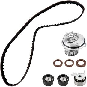 Torchbeam Timing Belt Kit with Water Pump for 2004-2007 Optra, 2004-2008 Forenza, 1999-2002 Nubira, OEM 92063917， 92064250, 96353151