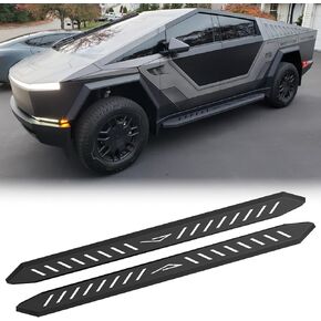 Running Boards Side Steps 2 PCS for Tesla Cybertruck,Exterior Brackets Nerf Bars for Tesla Cybertruck Accessories