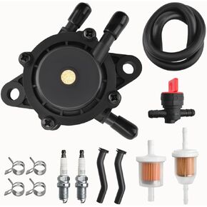 808656 Fuel Pump Kit for Intek Extended Life V-Twin 18-26HP Kohler 24 393 04-S 24 393 16-S Kawasaki 49040-7001 Honda Yamaha Fits J D Hasqvarna Craftsman Ariens Toro SCAG Bad Boy Lawn Mowers