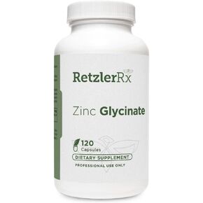 مكملات زنك غليسينات 20mg - 120 كبسولة نباتية مع صيغة Traacs® للدعم الصحي الأمثل - الزنك bisglycinate من أجل وظيفة المناعة وصحة الجلد والتمثيل الغذائي