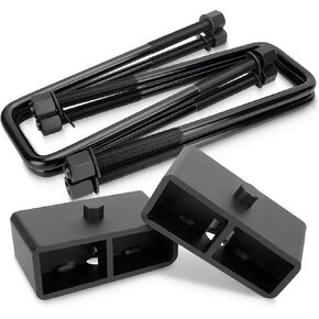 KSP 2" Rear Lift Kits for 2011+ Silverado Sierra 2500HD Only, 2inch Lift Block with Upgrade Square U-Bolts for 2011-2024 Chevy Silverado GMC Sierra 2500HD 2WD 4WD