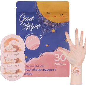 Sleep Patches for Adults Extra Strength 30 Patches - Long-Lasting Night Comfort with Melatonin, Valerian & Natural Botanicals - Fast-Acting Transdermal Support for Restful Sleep, Morning Refreshment