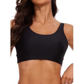 Bellecarrie Women Bikini Top Swimsuit Bra Padded Bralette Bathing Suit Swim Top