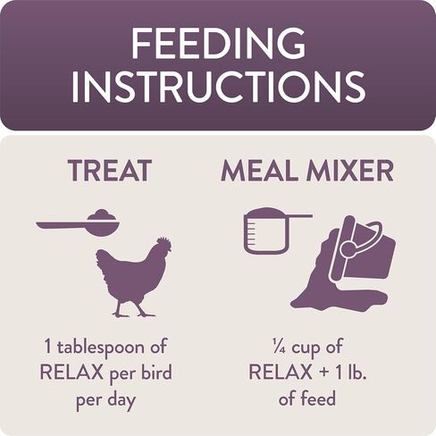 Relax, Functional Poultry Treats for Calming Support, 1.5 lb in Kuwait