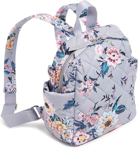 Vera Bradley Performance Twill القابلة للتحويل على ظهر ظهر صغير ، باقة باريسية in Kuwait