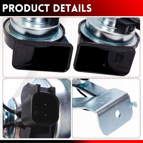 Low Pitch Horn Assembly firs for Ford Focus/Lincoln/Mercury 1995-2005,Replaces#2W7Z-13800-BA in Saudi Arabia