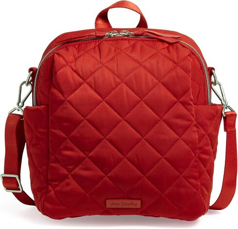 Vera Bradley Performance Twill القابلة للتحويل على ظهر ظهر صغير ، باقة باريسية in Kuwait