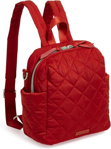 Vera Bradley Performance Twill القابلة للتحويل على ظهر ظهر صغير ، باقة باريسية in Kuwait