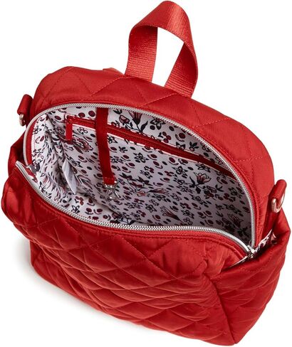 Vera Bradley Performance Twill القابلة للتحويل على ظهر ظهر صغير ، باقة باريسية in Kuwait