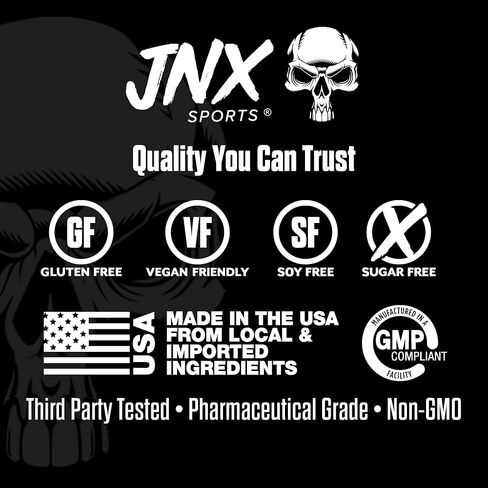 JNX SPORTS The Curse! Creatine Monohydrate Powder 60 Servings | Pure Micronized Creatine 5g Per Serving | 300g - 10.6 Ounce in Saudi Arabia